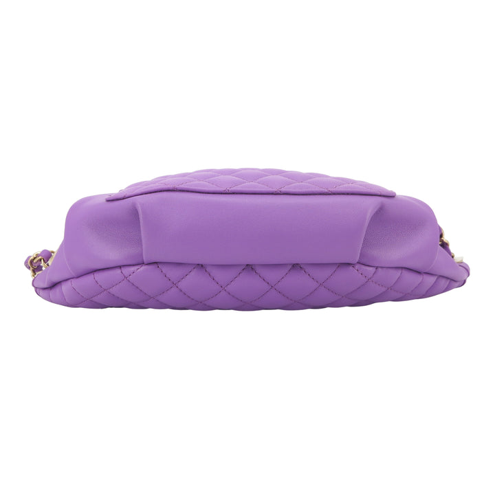 CHANEL Bi Classic Waist Bum Bag in Purple Lambskin - Dearluxe.com