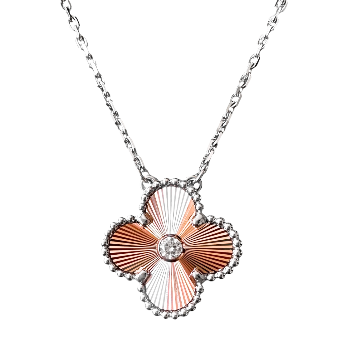 VAN CLEEF ARPELS 2024 Two-Tone Guilloché Vintage Alhambra