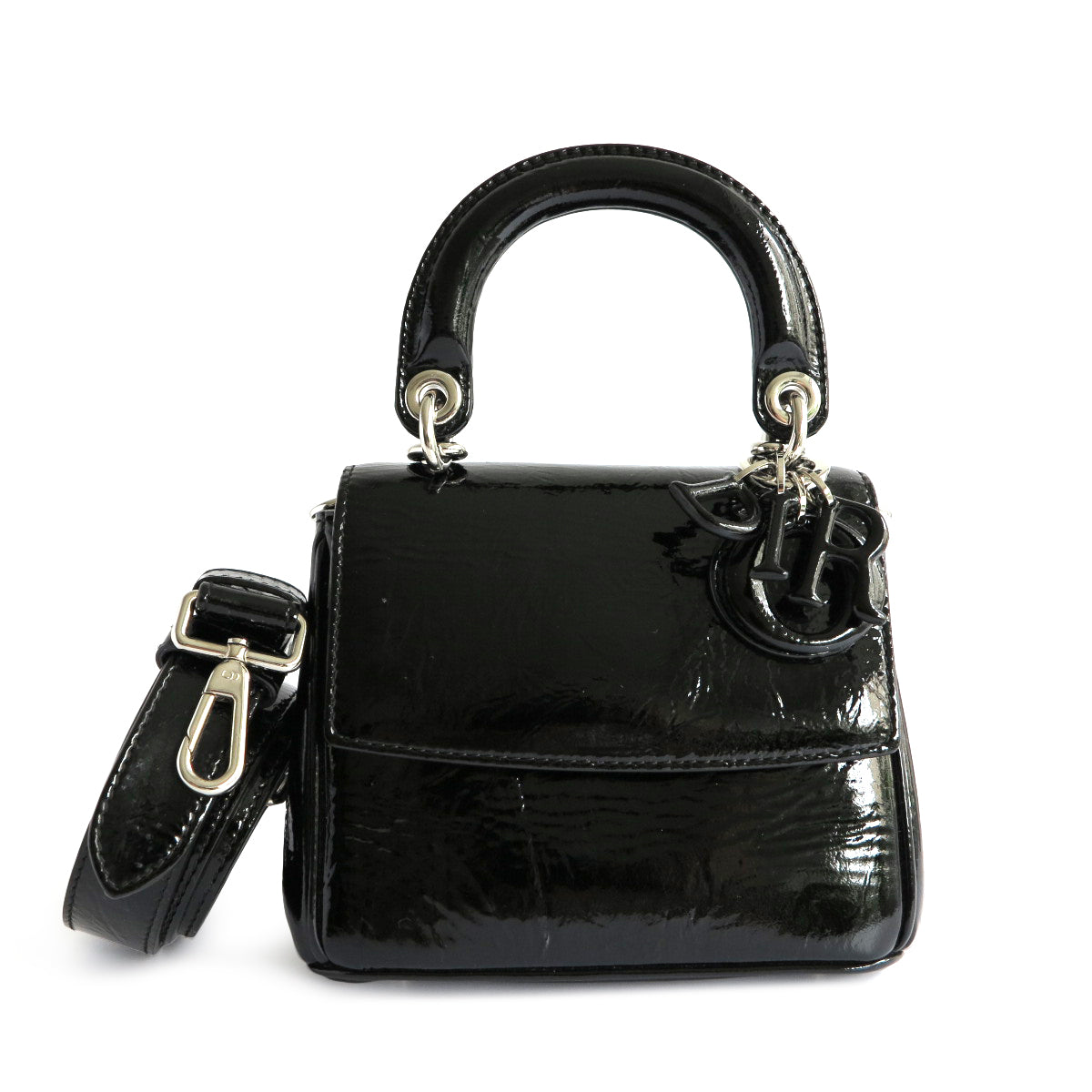 Speedy cloth mini bag Dior Black in Cloth - 34712526