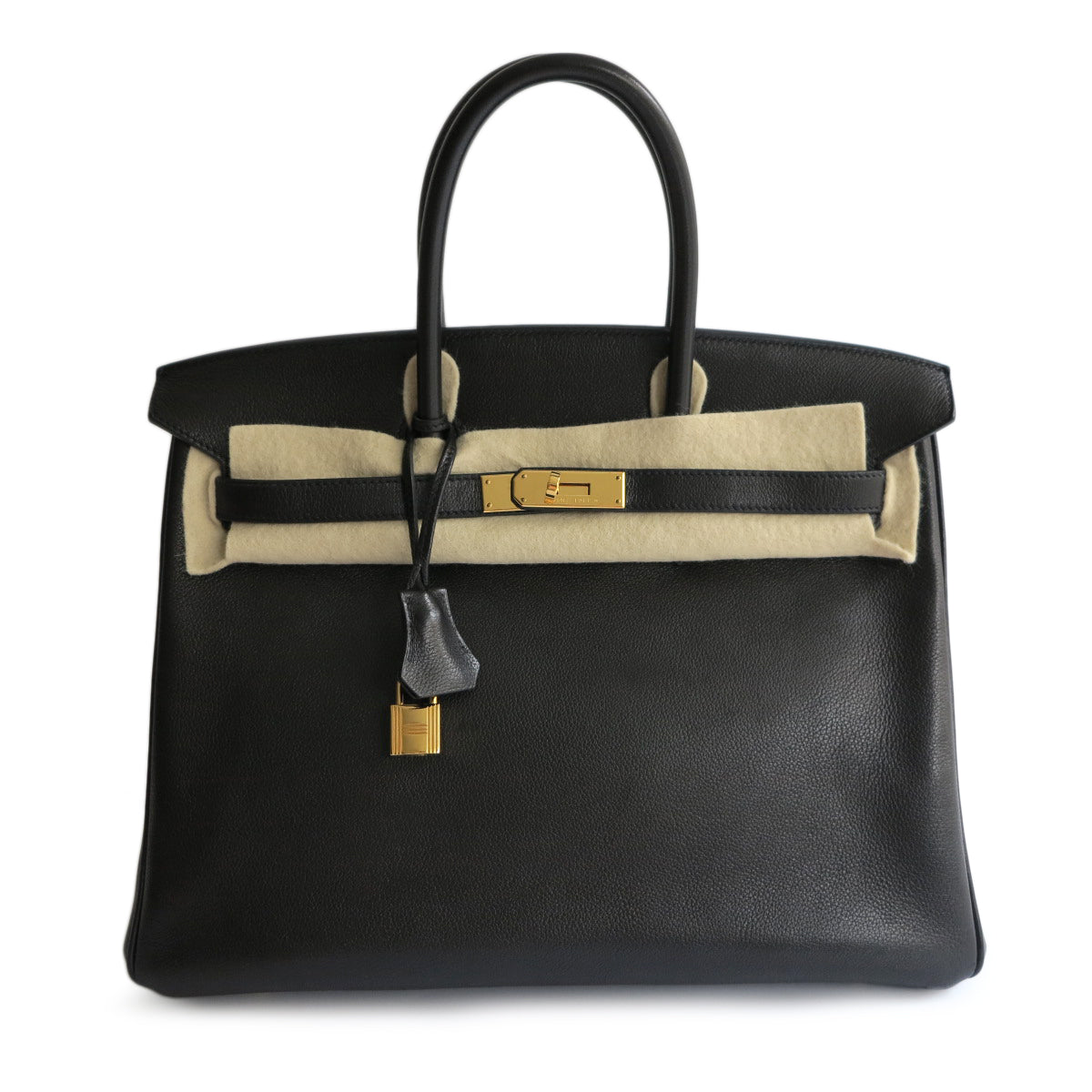 Hermès Birkin 35 Black Togo Gold Hardware