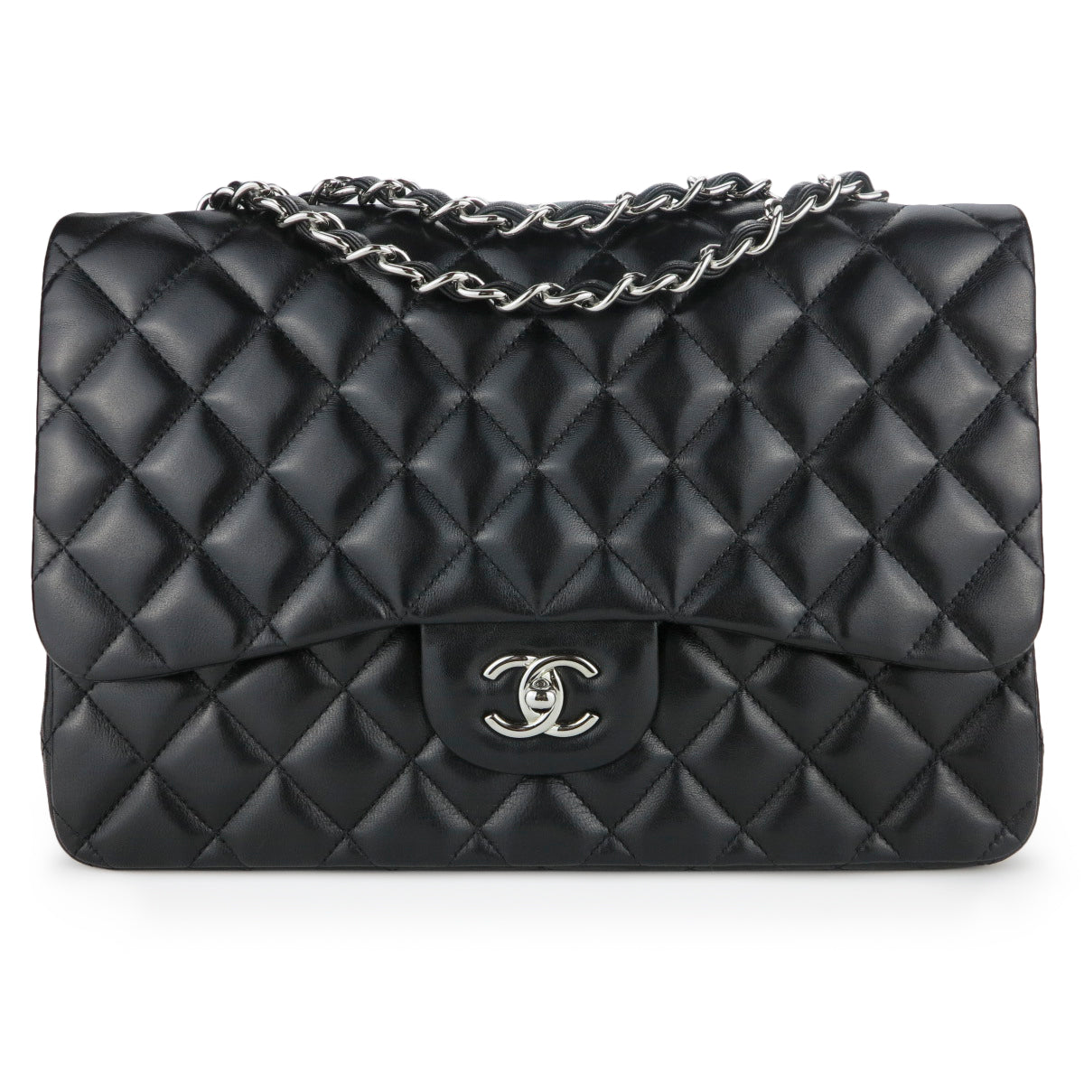 Chanel jumbo single flap lambskin Clearance
