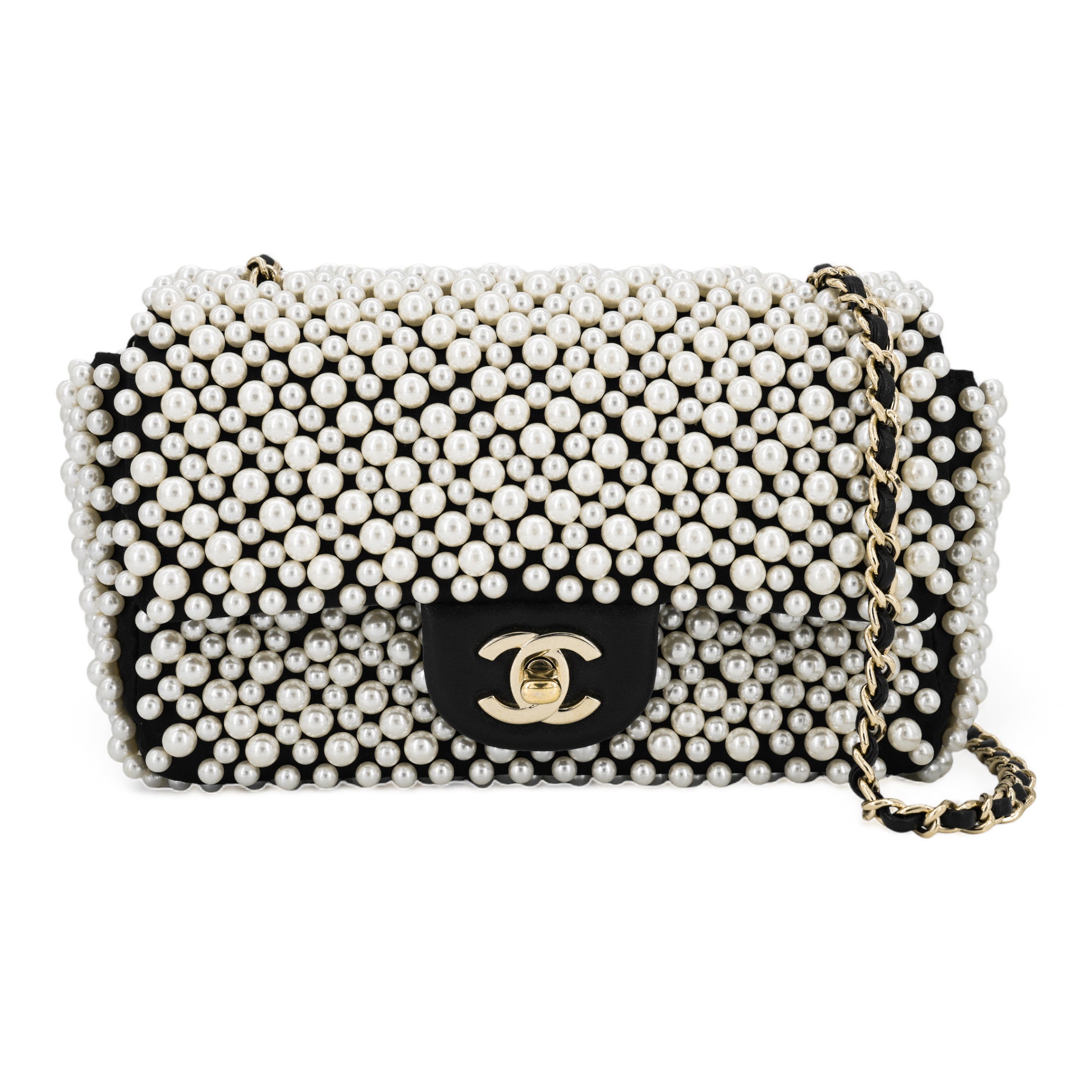 Chanel 19S Mini Pearl Flap Bag | Dearluxe
