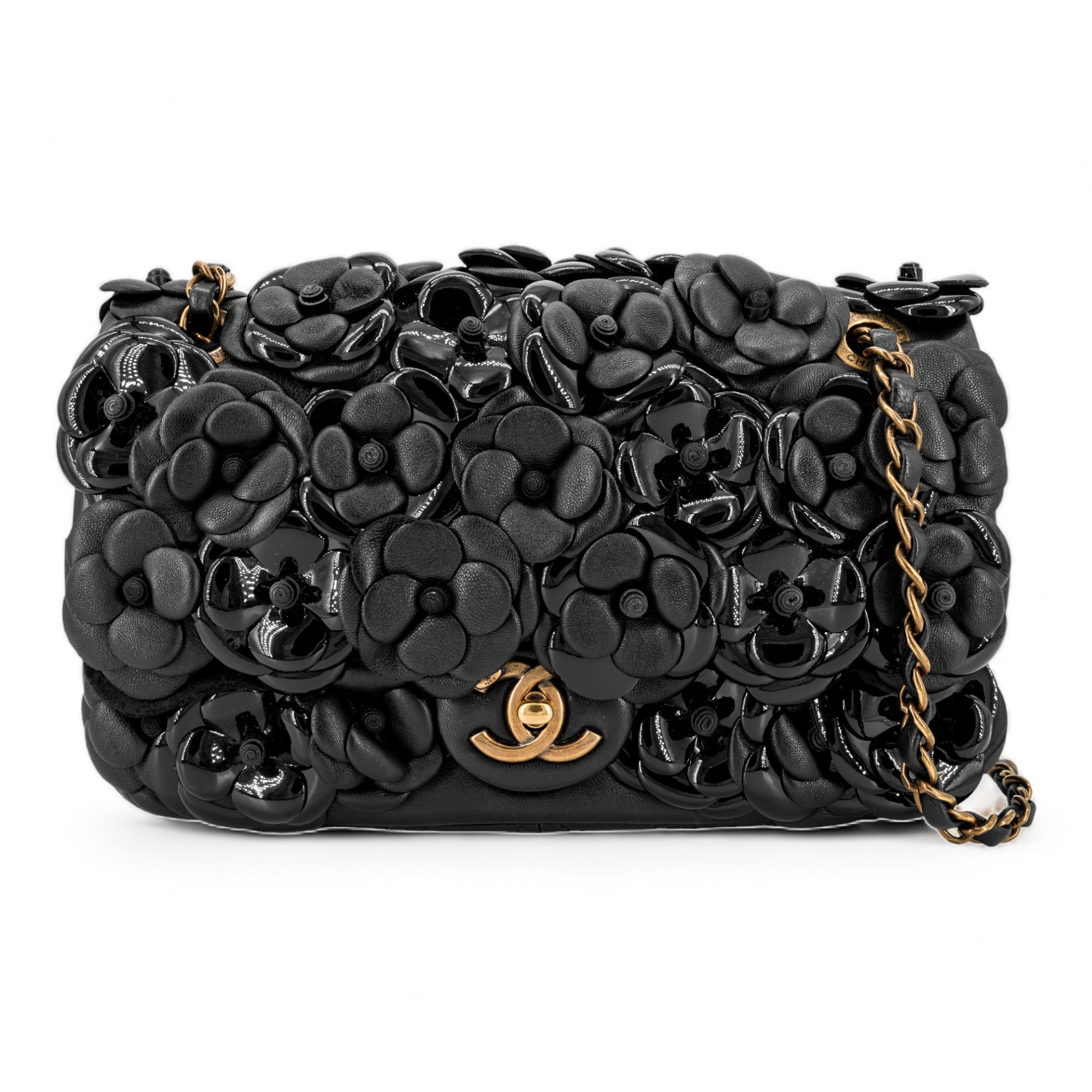 Chanel hot sale flower purse