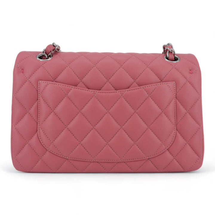 CHANEL Small Classic Double Flap Bag in 19B Pink Lambskin - Dearluxe.com