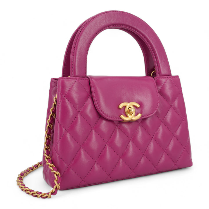 CHANEL 24A Fuchsia Nano Kelly Shopper Bag - Dearluxe.com