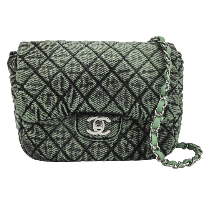 Chanel 2020 Small XXL Denimpressions Bag - Grey Shoulder Bags, Handbags -  CHA471886