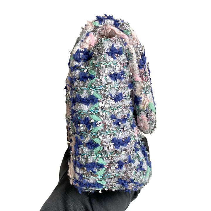 CHANEL 18S Glitter Tweed Medium Flap Bag - Dearluxe.com
