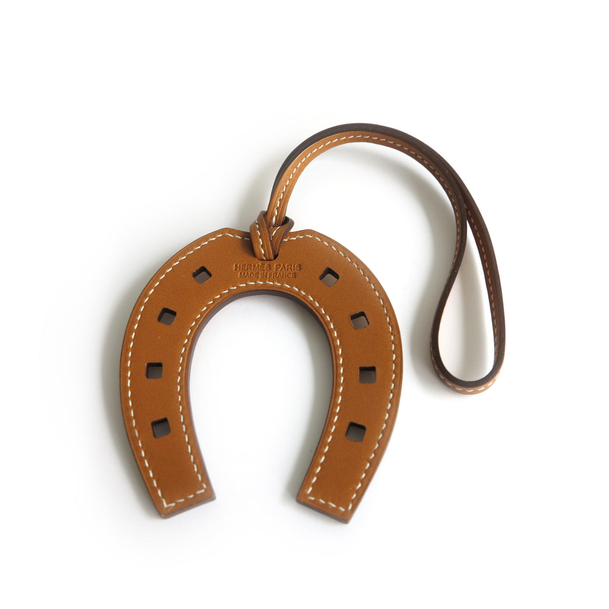 Hermes discount horseshoe charm