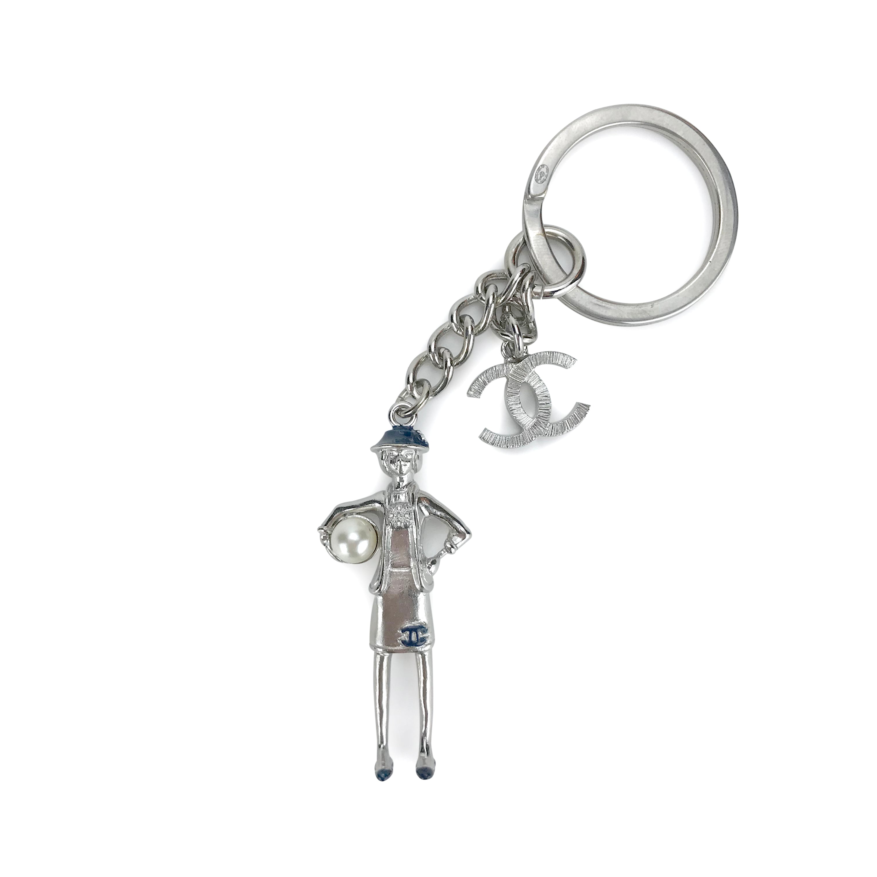 CHANEL Vintage Madame Coco Keychain | Dearluxe