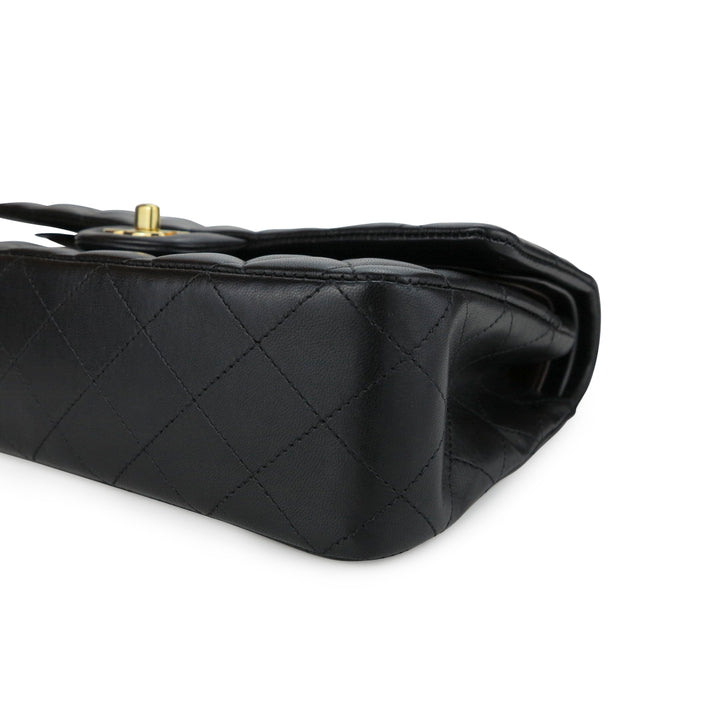 Chanel Black Quilted Lambskin Classic Double Flap Medium Q6B0101IK0B04