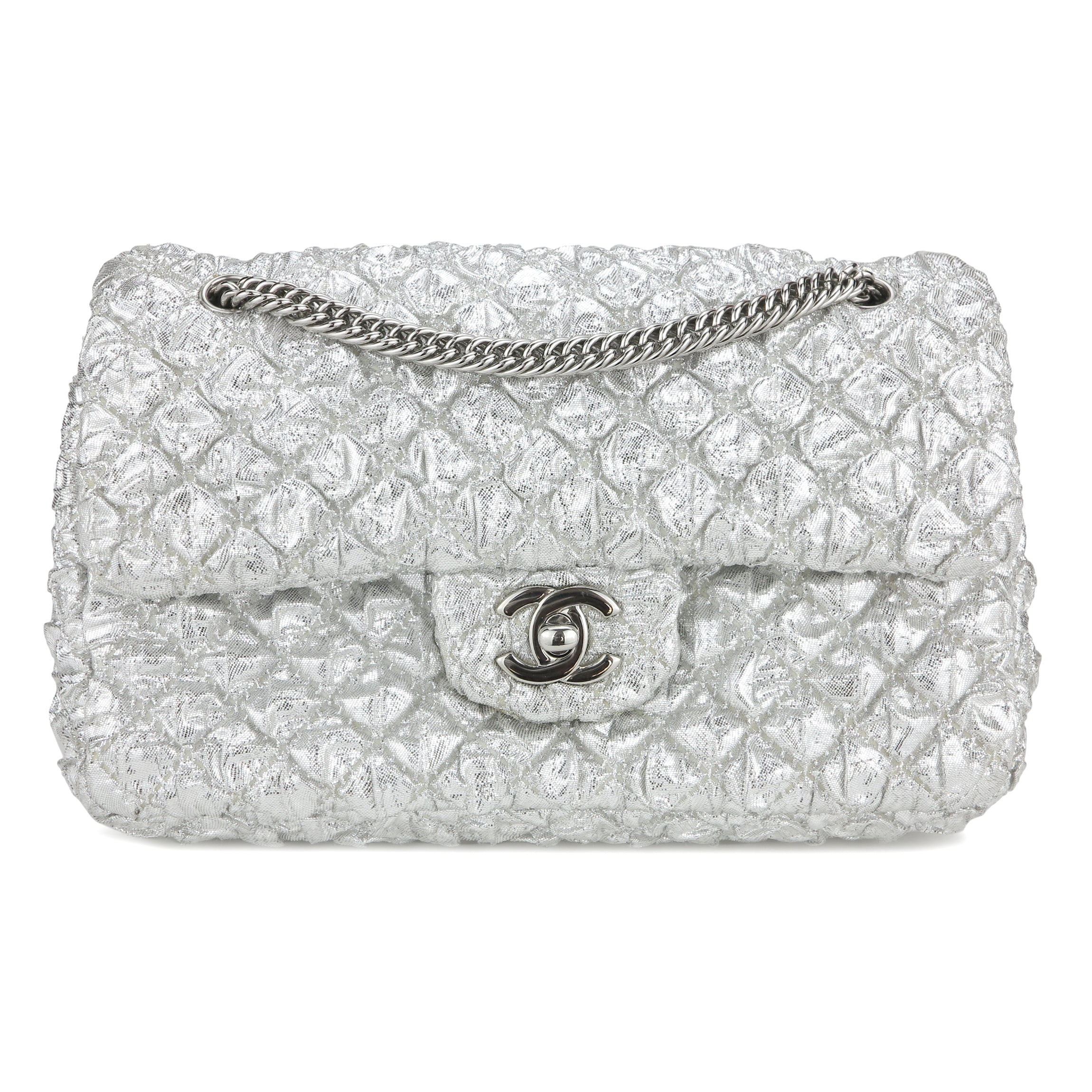 Chanel Small Up In The Air Flap Bag - Metallic Shoulder Bags