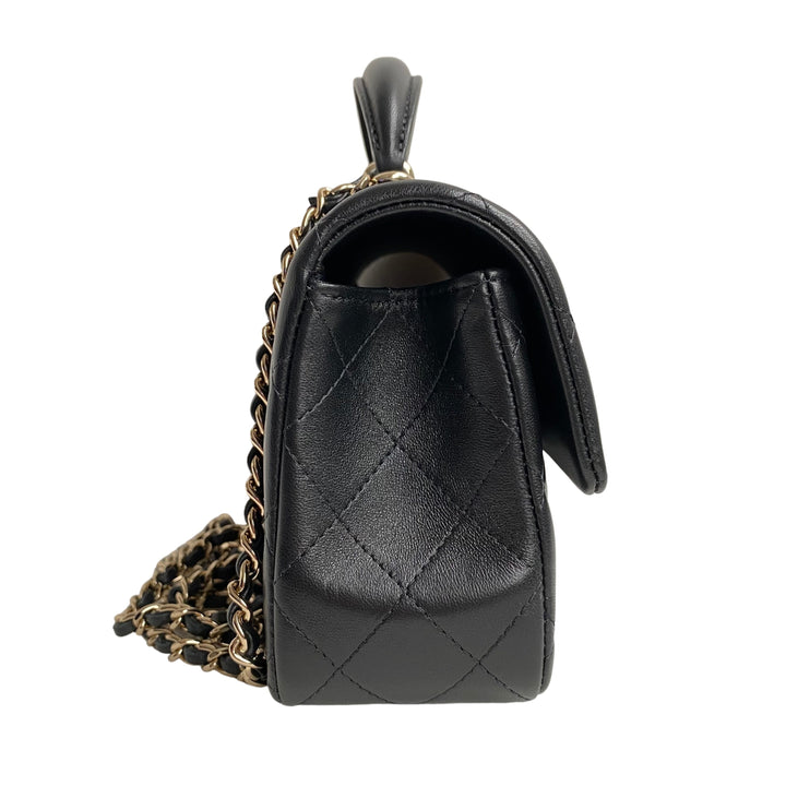 Chanel Black Quilted Lambskin Rectangular Mini Classic Flap Bag – Madison  Avenue Couture