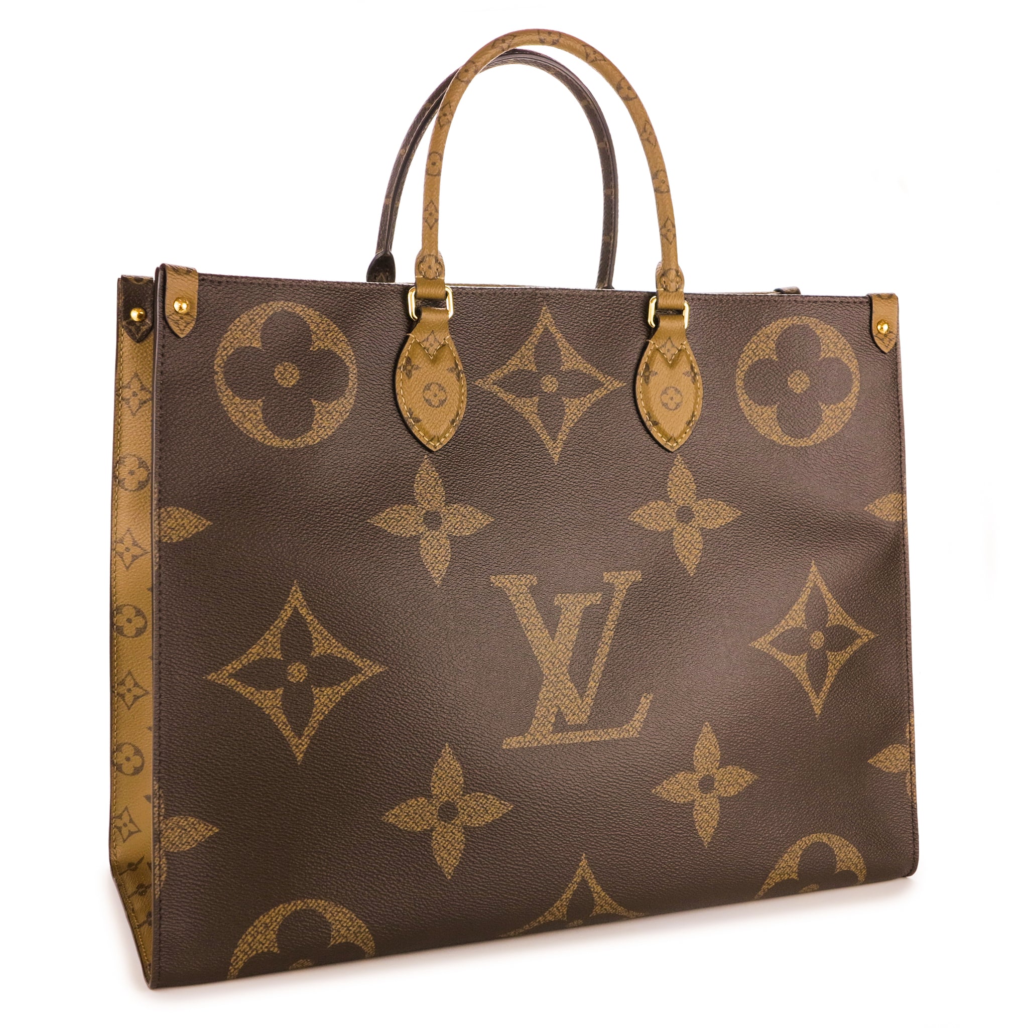 LOUIS VUITTON Onthego Tote Bag in Giant Reverse Monogram | Dearluxe