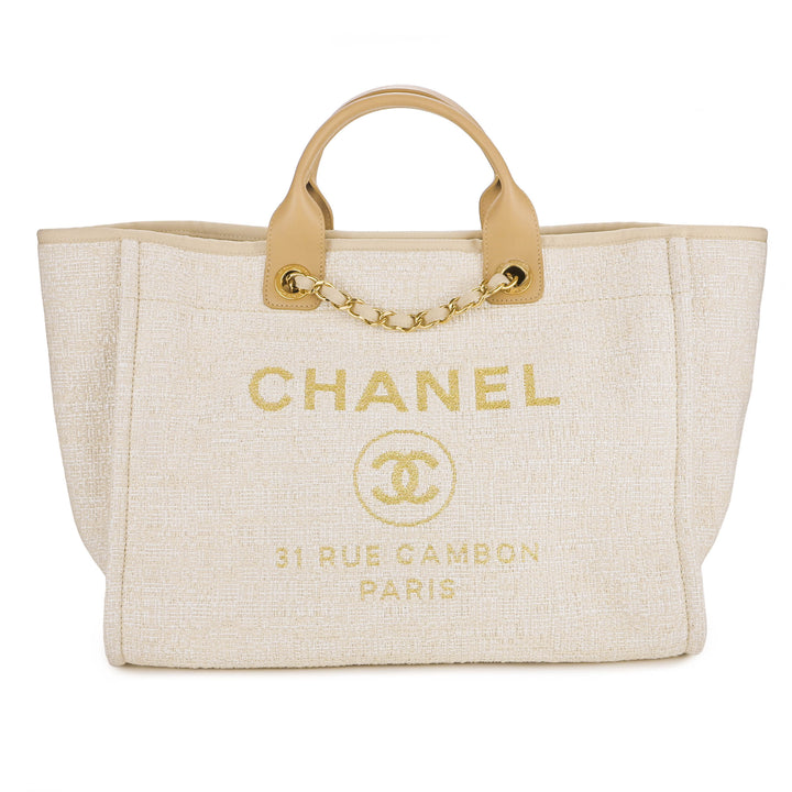 My Thoughts On The Chanel Deauville Tote Bag - Fashion For Lunch.