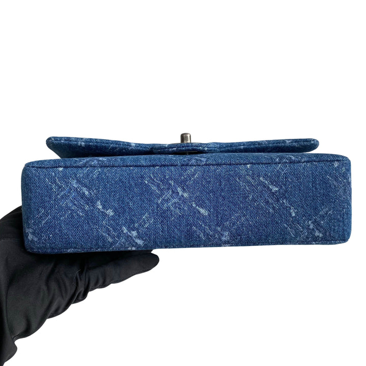 Authentic Chanel Denim Flap Bag 20B, Luxury, Bags & Wallets on
