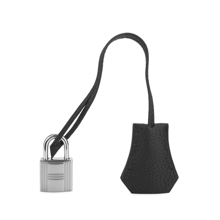 Hermès Birkin 25 Noir (Black) Togo Palladium Hardware PHW