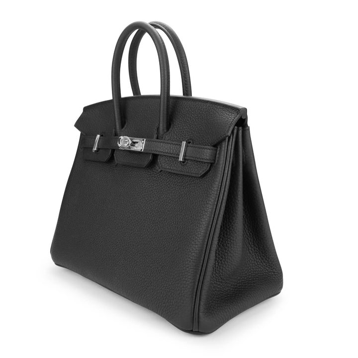 HERMÈS Birkin 25 in Black Togo Leather PHW  Dearluxe - Authentic Luxury  Bags and Accessories