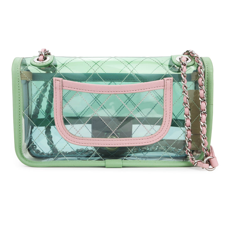 Chanel PVC Coco Splash Mini Flap Bag Multi Colour