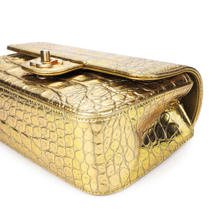 Chanel Mini Rectangular Crocodile