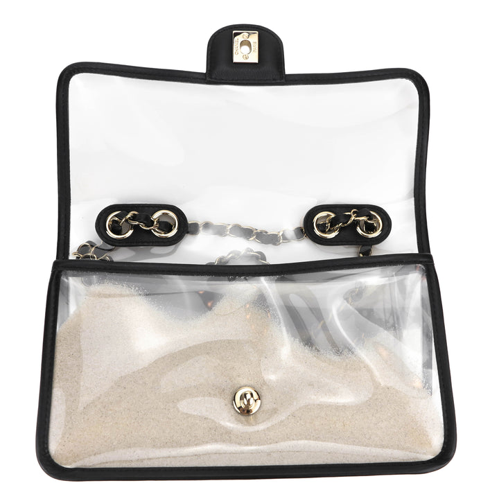 CHANEL Coco Sand PVC Medium Flap Bag - Dearluxe.com