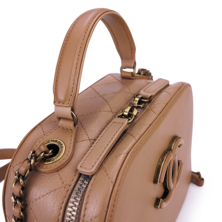 Bowling Bag leather crossbody bag