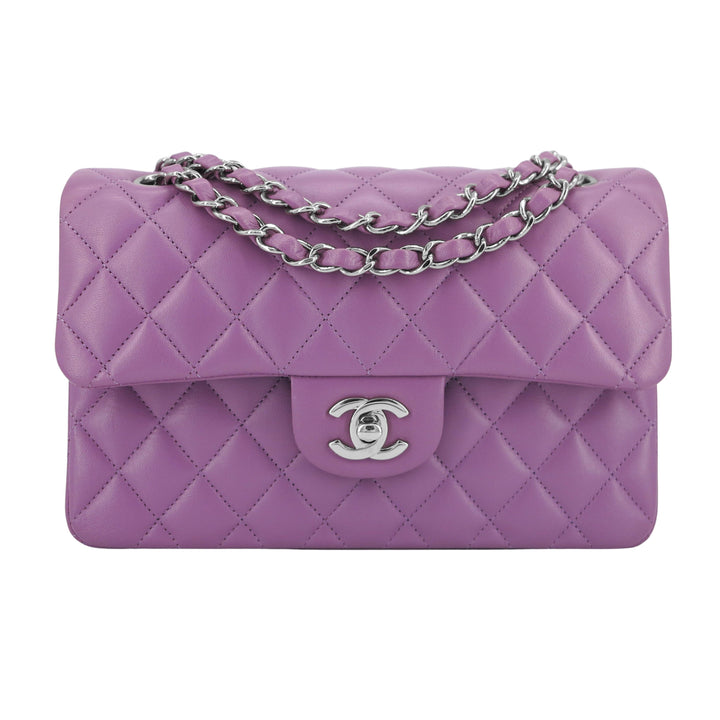 Chanel flap purple Clearance