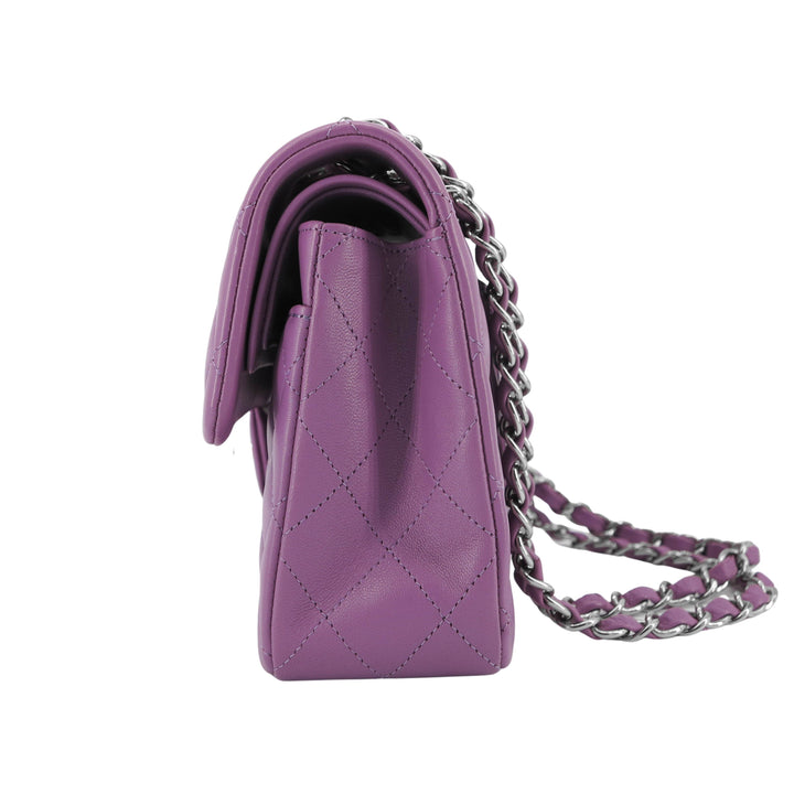 Chanel Purple Lambskin Half Flap Micro Q6A0271IU8001