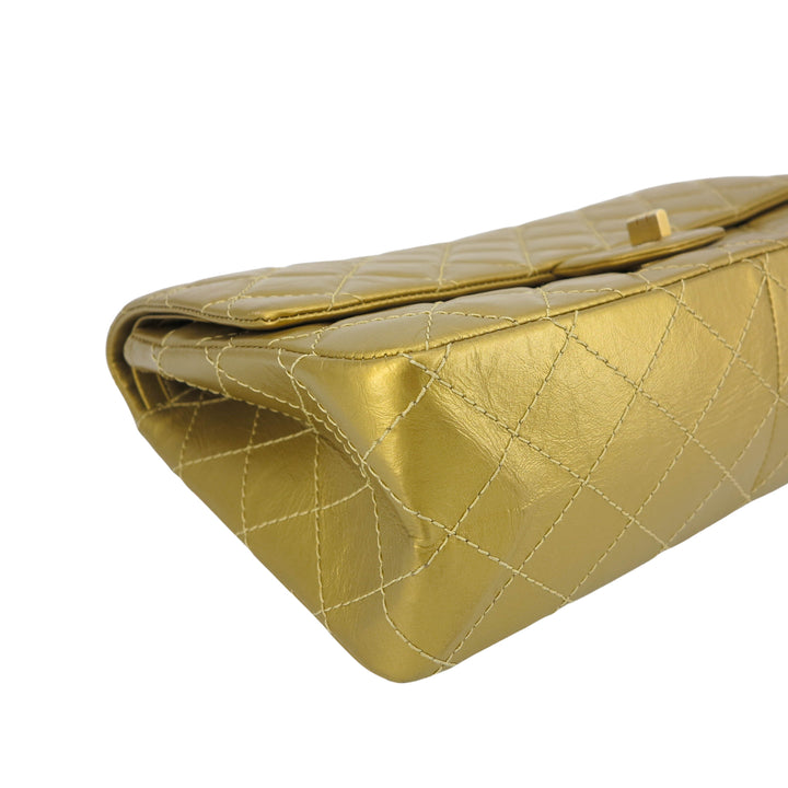 Chanel 2.55 Reissue Medium Gold Aged Calfskin