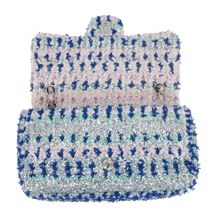CHANEL 18S Glitter Tweed Medium Flap Bag - Dearluxe.com