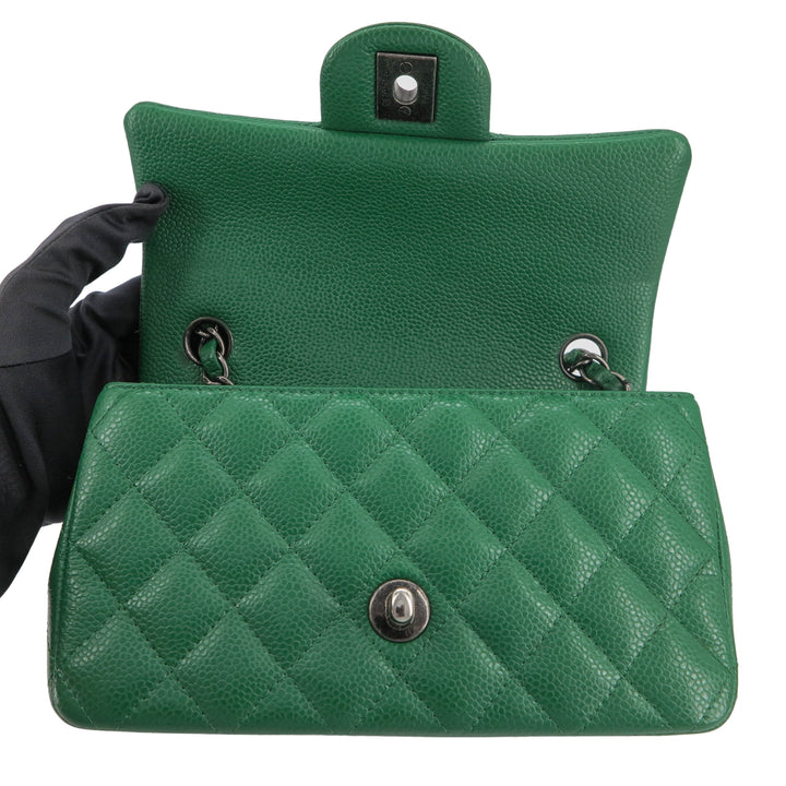 emerald green green chanel bag