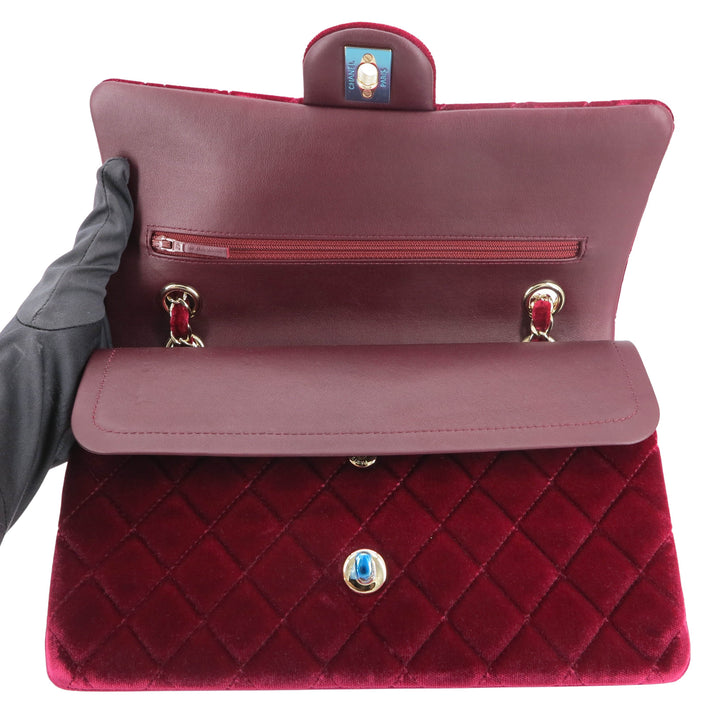 Snag the Latest CHANEL Velvet Exterior Large Bags & Handbags for Women with  Fast and Free Shipping. Authenticity Guaranteed on Designer Handbags $500+  at .
