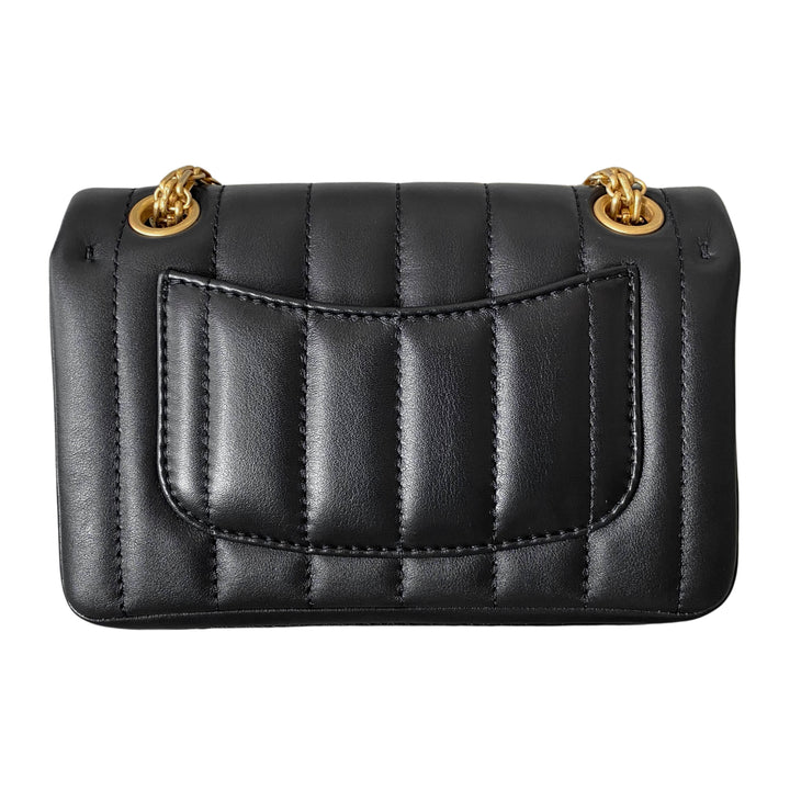CHANEL Mini 2.55 Reissue Flap Bag Size 224 in Black Calfskin - Dearluxe.com