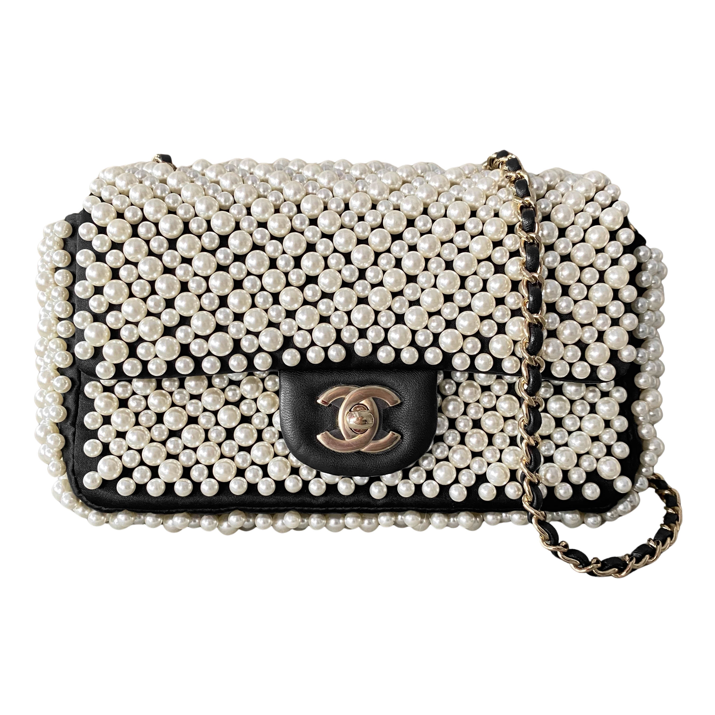 Chanel Mini Square Caviar Leather