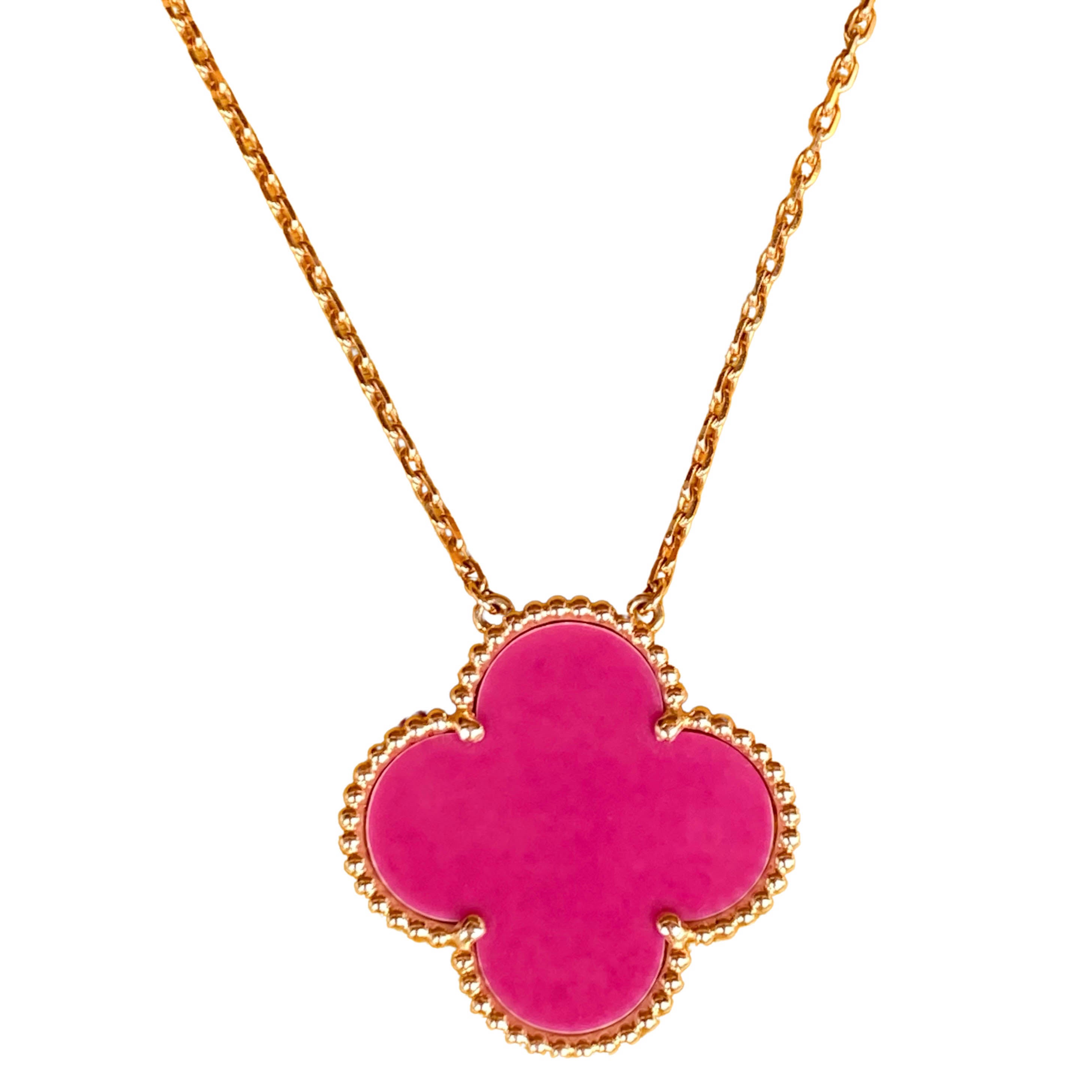 Fontana di Trevi - Pink Opal and Spinel and Diamond Necklace – thialh online